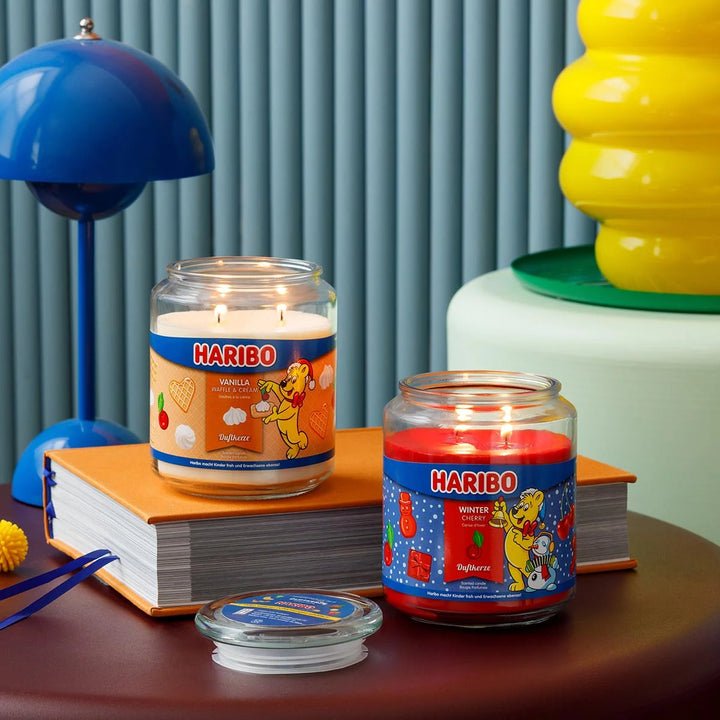 Haribo Vanilla Waffle Cream Scented Candle 510g
