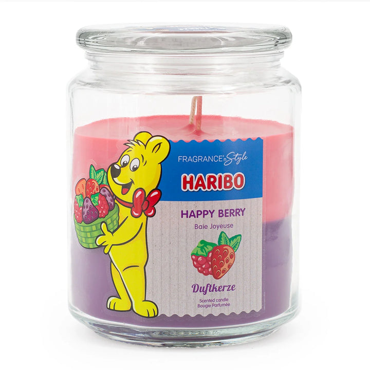 Haribo Happy Berry Scented Candle 510g
