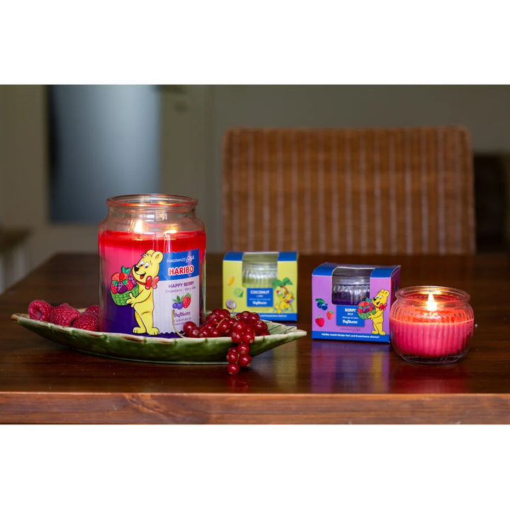 Haribo Happy Berry Scented Candle 510g