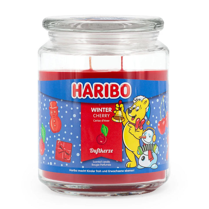 Haribo Winter Cherry Scented Candle 510g