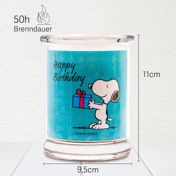 Peanuts Happy Birthday Scented Candle 250g