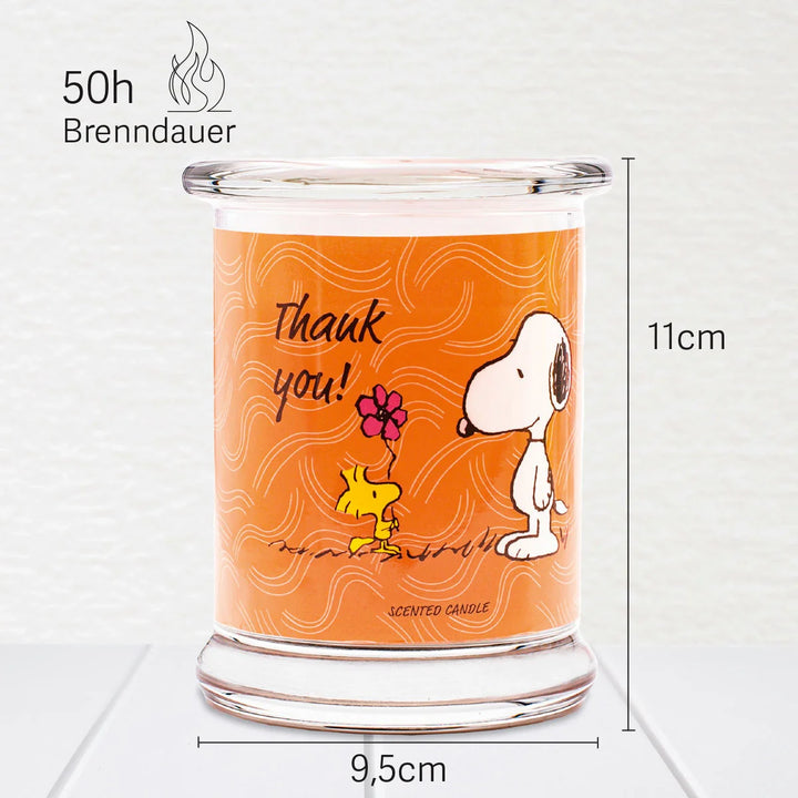 Peanuts Thank you Scented Candle 250g